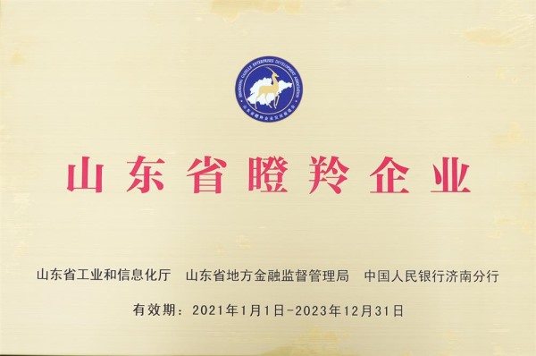 山东省瞪羚企业